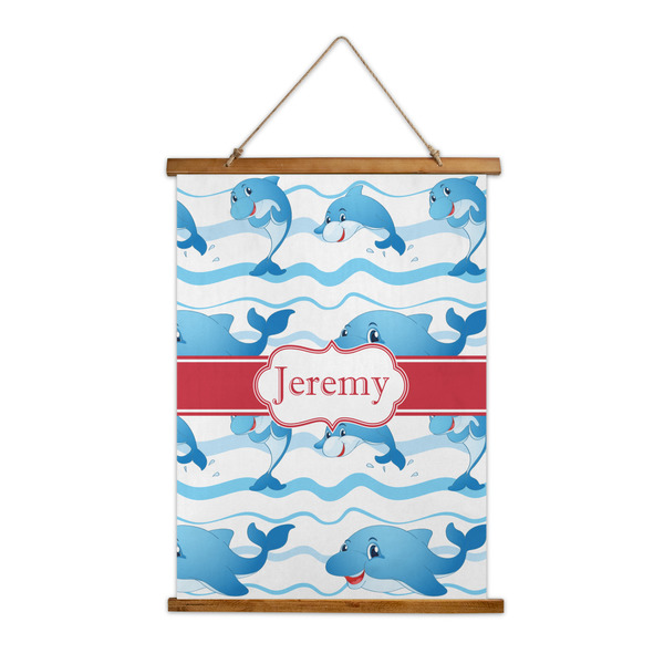 Custom Dolphins Wall Hanging Tapestry (Personalized)