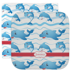 Dolphins Facecloth / Wash Cloth (Personalized)