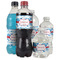 Dolphins Water Bottle Label - Multiple Bottle Sizes