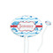 Dolphins Oval Plastic Stir Sticks (Personalized)