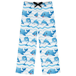 Dolphins Womens Pajama Pants (Personalized)