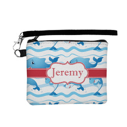 Dolphins Wristlet ID Case w/ Name or Text