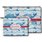 Dolphins Zipper Pouch (Personalized)