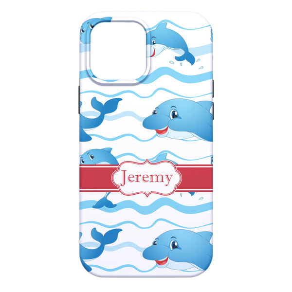 Dolphins iPhone 13 Pro Max Tough Case - Back