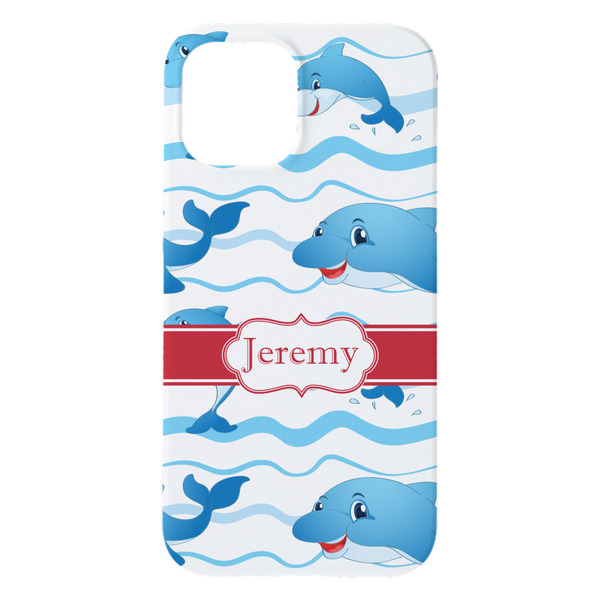 Dolphins iPhone 15 Plus Case - Back
