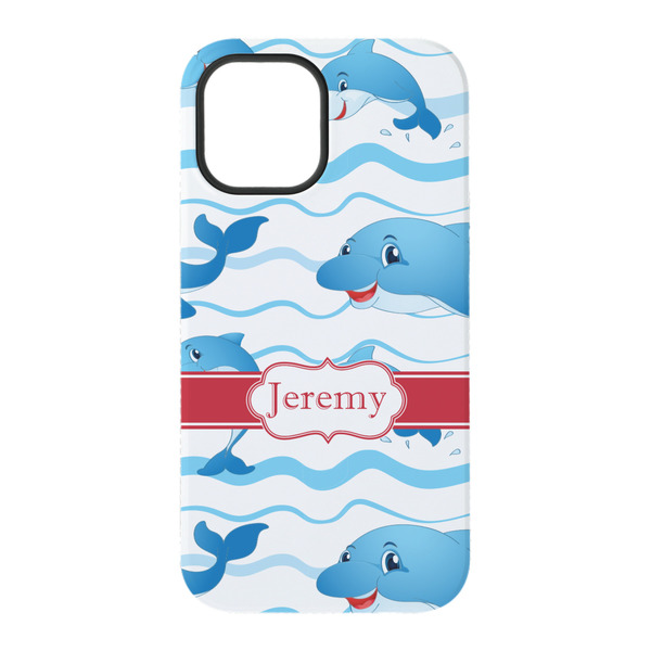 Dolphins iPhone 15 Pro Tough Case - Back