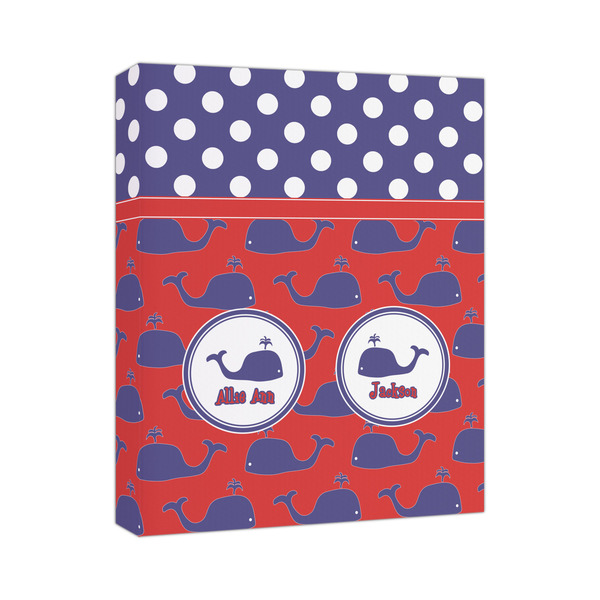 Custom Whale Canvas Print (Personalized)