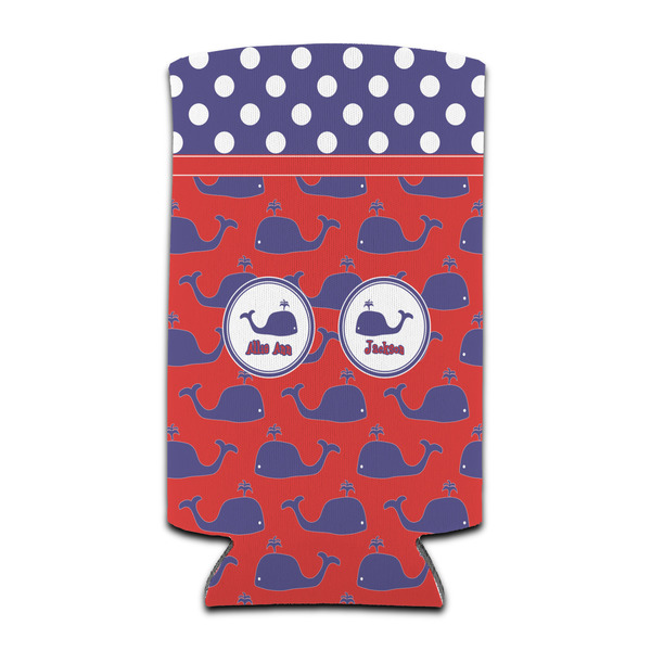 Custom Whale Can Cooler (tall 12 oz) (Personalized)