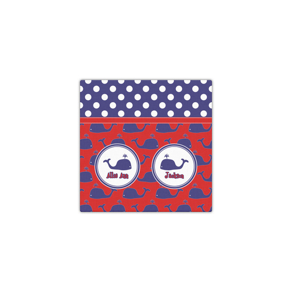 Whale 12x12 - Canvas Print - Front View