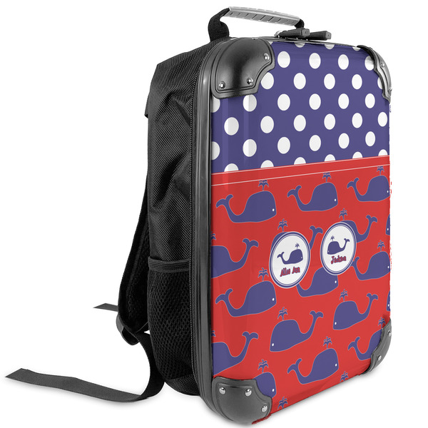 Custom Whale Kids Hard Shell Backpack (Personalized)