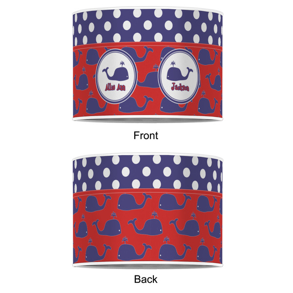 Whale 16" Drum Lampshade - APPROVAL (Poly Film)