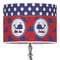 Whale 16" Drum Lampshade - ON STAND (Poly Film)