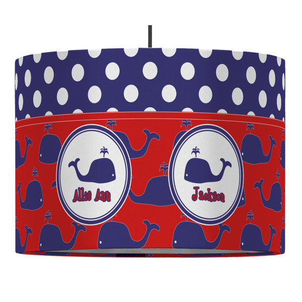 Custom Whale Drum Pendant Lamp (Personalized)