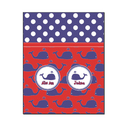 Whale Wood Print - 16x20 (Personalized)