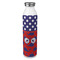 Whale 20oz Stainless Steel Water Bottle - Full Print (Personalized)