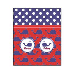 Whale Wood Print - 20x24 (Personalized)
