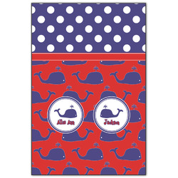 Whale Wood Print - 20x30 (Personalized)