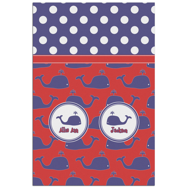 Custom Whale Poster - Matte - 24x36 (Personalized)