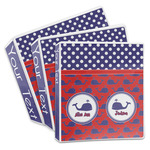 Whale 3-Ring Binder (Personalized)