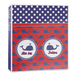 Whale 3-Ring Binder (Personalized)