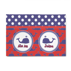 Whale 4' x 6' Patio Rug (Personalized)