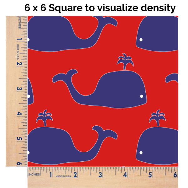 Whale 6x6 Swatch of Fabric