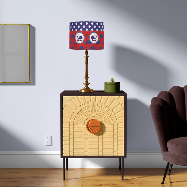 Whale 8" Drum Lampshade - LIFESTYLE