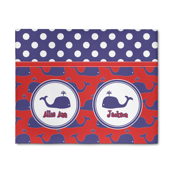 Custom Whale 8' x 10' Patio Rug (Personalized)