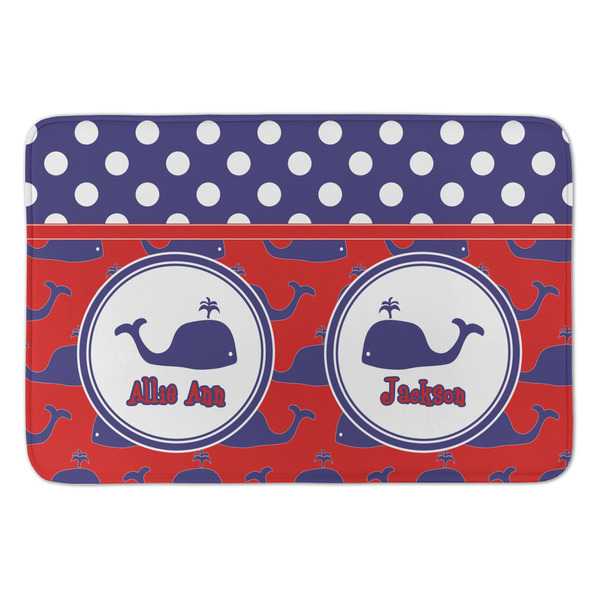 Custom Whale Anti-Fatigue Kitchen Mat (Personalized)