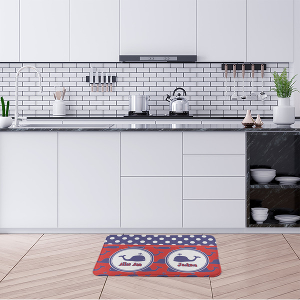 Whale Anti-Fatigue Kitchen Mats - LIFESTYLE