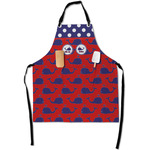Whale Apron With Pockets w/ Name or Text