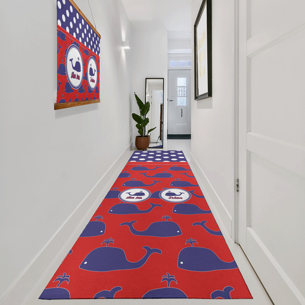 Whale Area Rug Sizes - In Context (vertical)