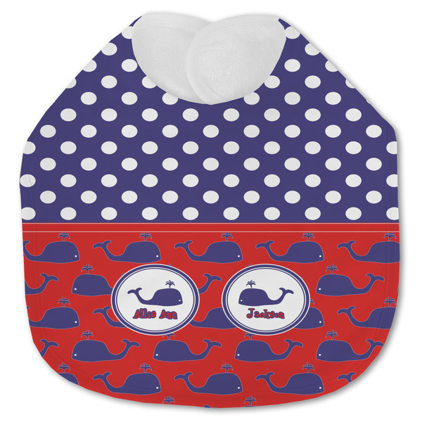 Whale Baby Bib - AFT closed