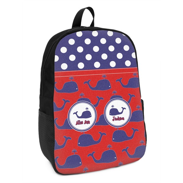 Custom Whale Kids Backpack (Personalized)