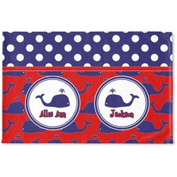 Whale Woven Mat (Personalized)