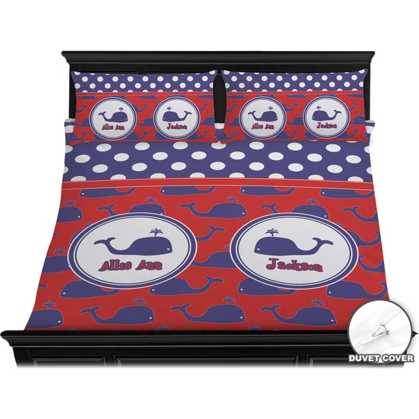 Whale Bedding Set (King) - Duvet