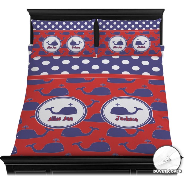 Whale Bedding Set (Queen) - Duvet