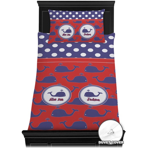 Whale Bedding Set (Twin) - Duvet