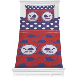 Whale Comforter Set - Twin XL (Personalized)