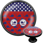 Whale Cabinet Knob (Black) (Personalized)