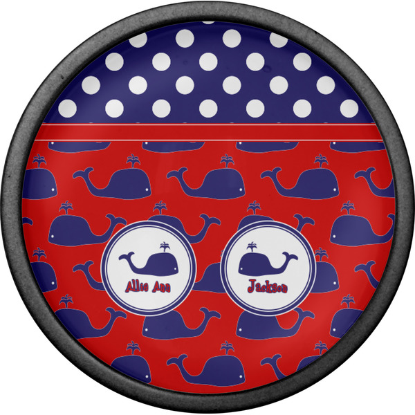 Whale Cabinet Knob - Black - Front