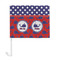 Whale Car Flag - Large - FRONT