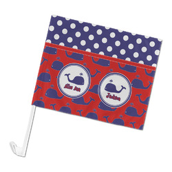 Whale Car Flag (Personalized)