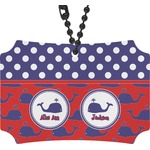 Whale Rear View Mirror Ornament (Personalized)