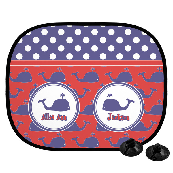 Custom Whale Car Side Window Sun Shade (Personalized)