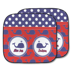 Whale Car Sun Shade - Two Piece (Personalized)