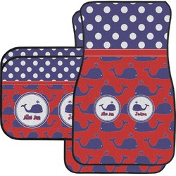 Whale Car Floor Mats (Personalized)