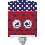 Whale Ceramic Night Light (Personalized)