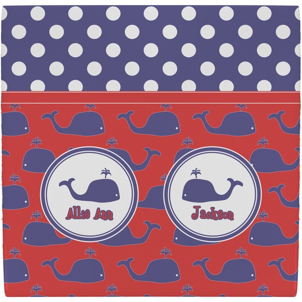 Custom Whale Ceramic Tile Hot Pad (Personalized)