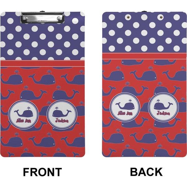 Whale Clipboard (Legal) (Front + Back)